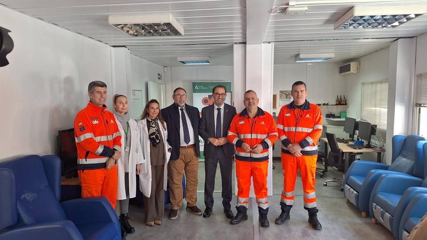 La Junta pone en marcha una nueva base asistencial del 061 en Barbarela