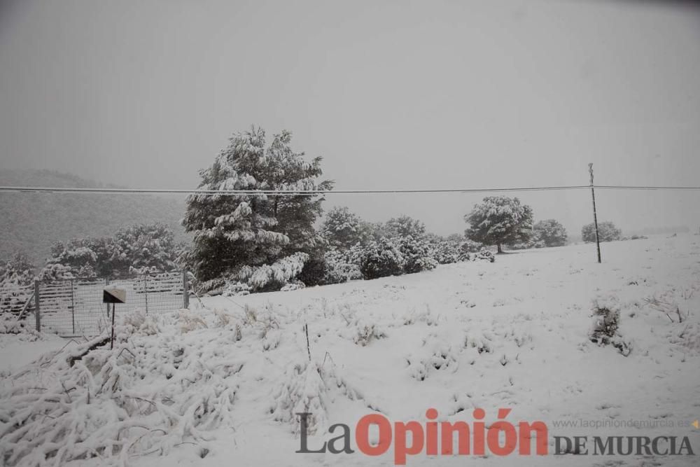 Nieve en el Noroeste de la Región