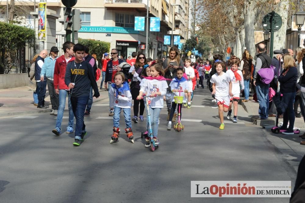 Marcha solidaria de Jesús-María por Haití