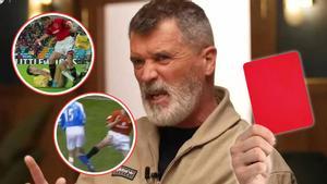 Roy Keane, sobre sus expulsiones en la Premier League.