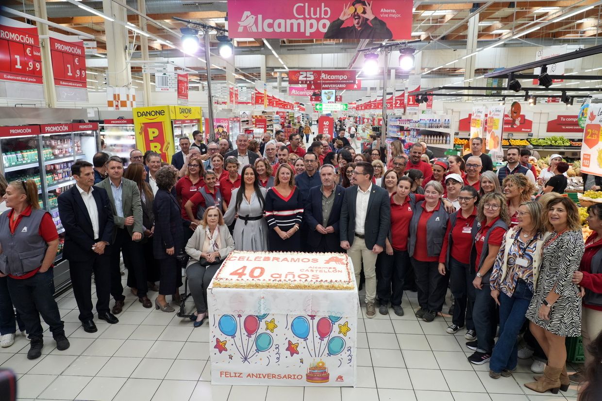 Celebración 40 aniversario Alcampo