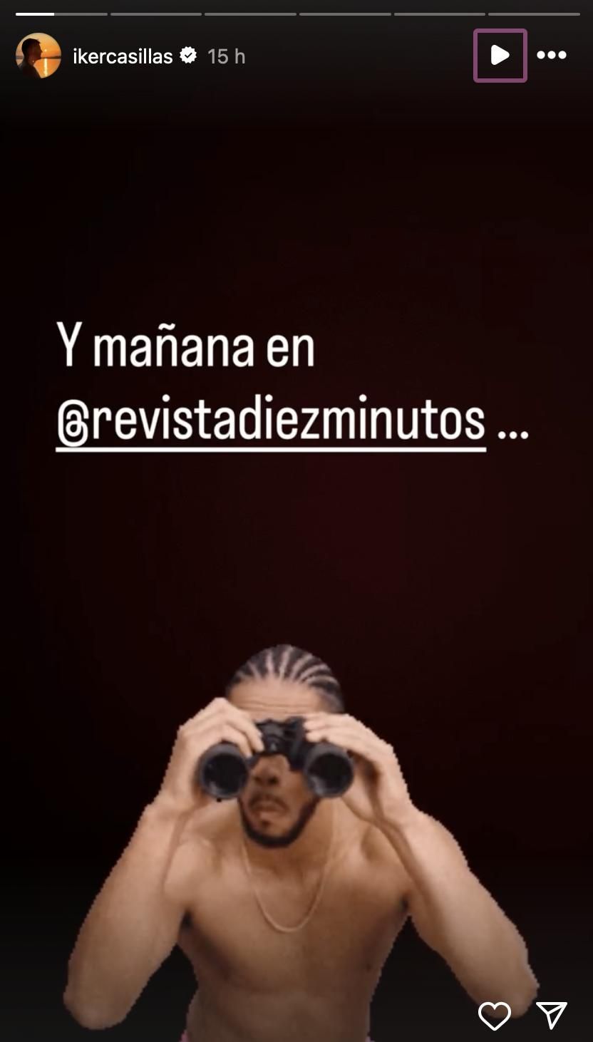 Iker Casillas ya sabía que iba a protagonizar la portada de la revista