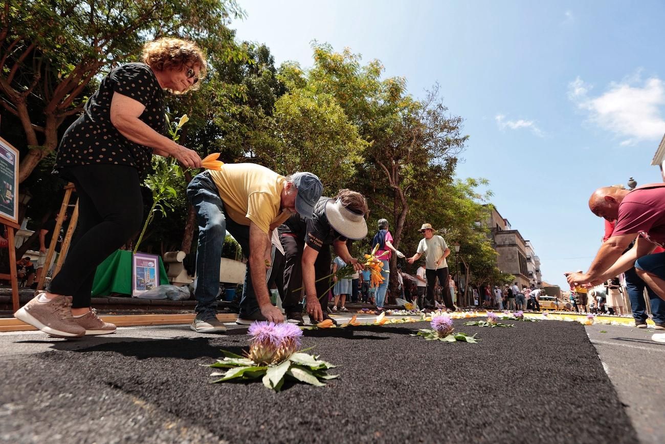 Alfombras del Corpus Christi en La Laguna