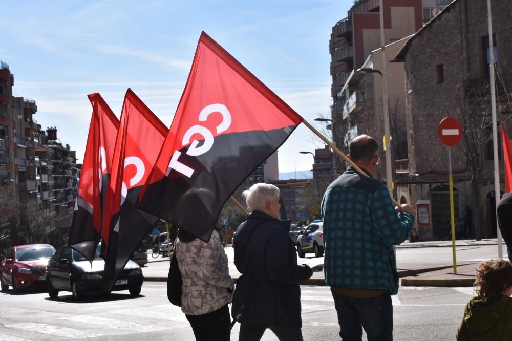 Manifestació 8-M a Berga