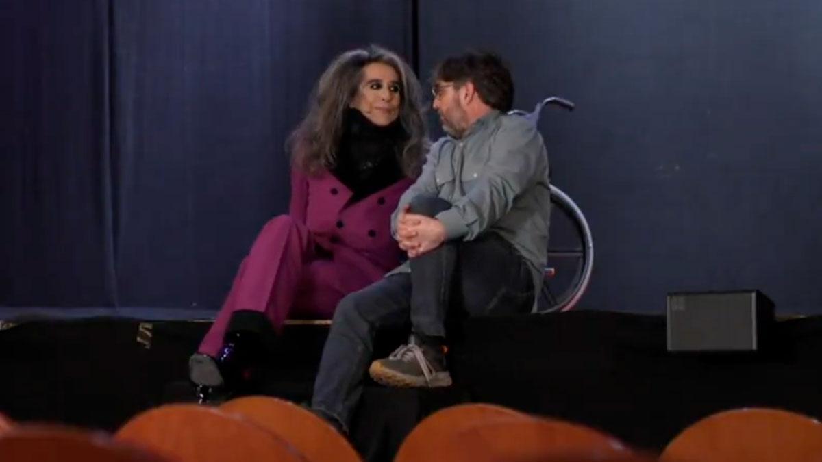 Mario Vaquerizo y Jordi Évole en la promo de 'Lo de Évole'