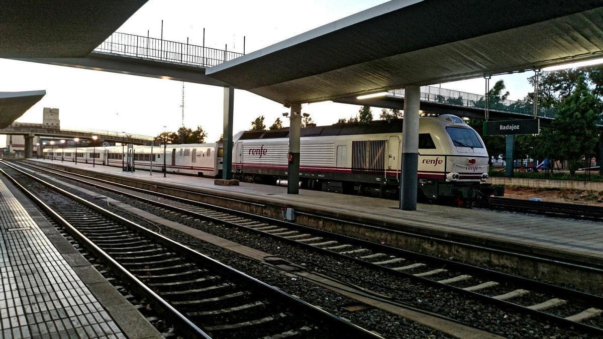 Estación de tren de Badajoz.