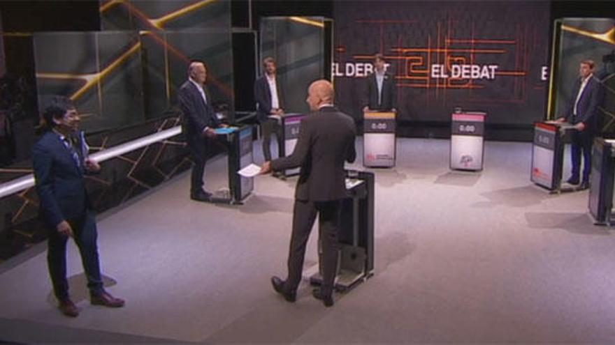 El sustituto de Comín abandona el debate de TV3 tras el veto a Junqueras