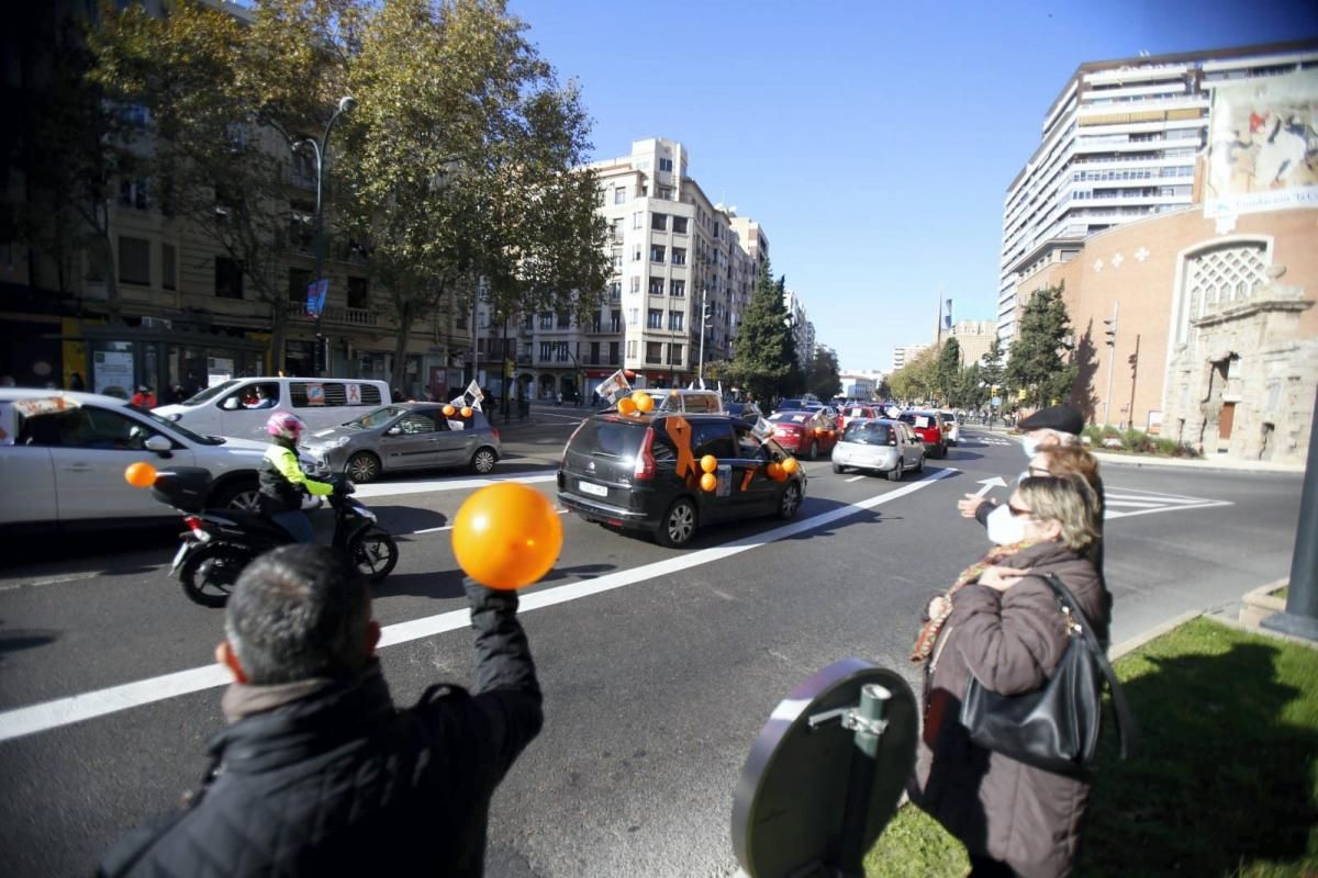 Manifestación en Zaragoza contra la ley Celaá