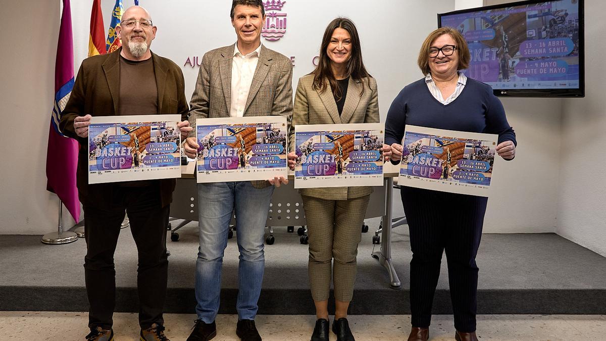 La presentación de la Basket Cup Gandia