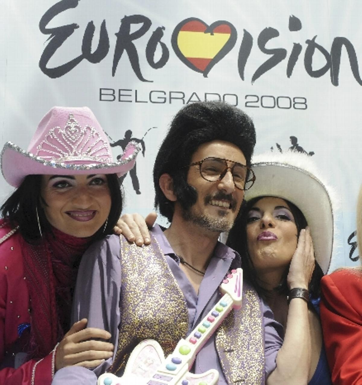 El representantes español que participó en Eurovisión en el Stark Arena de Belgrado