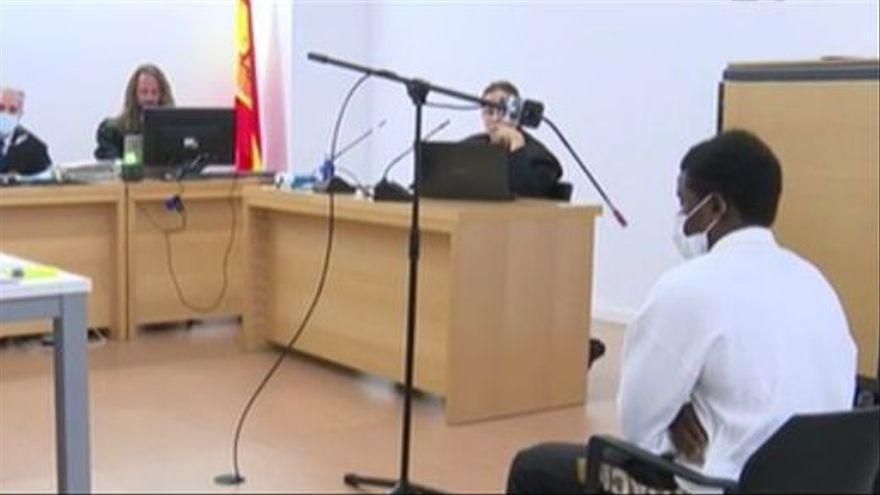El acusado guardó silencio ante los magistrados de la Audiencia de Huesca.