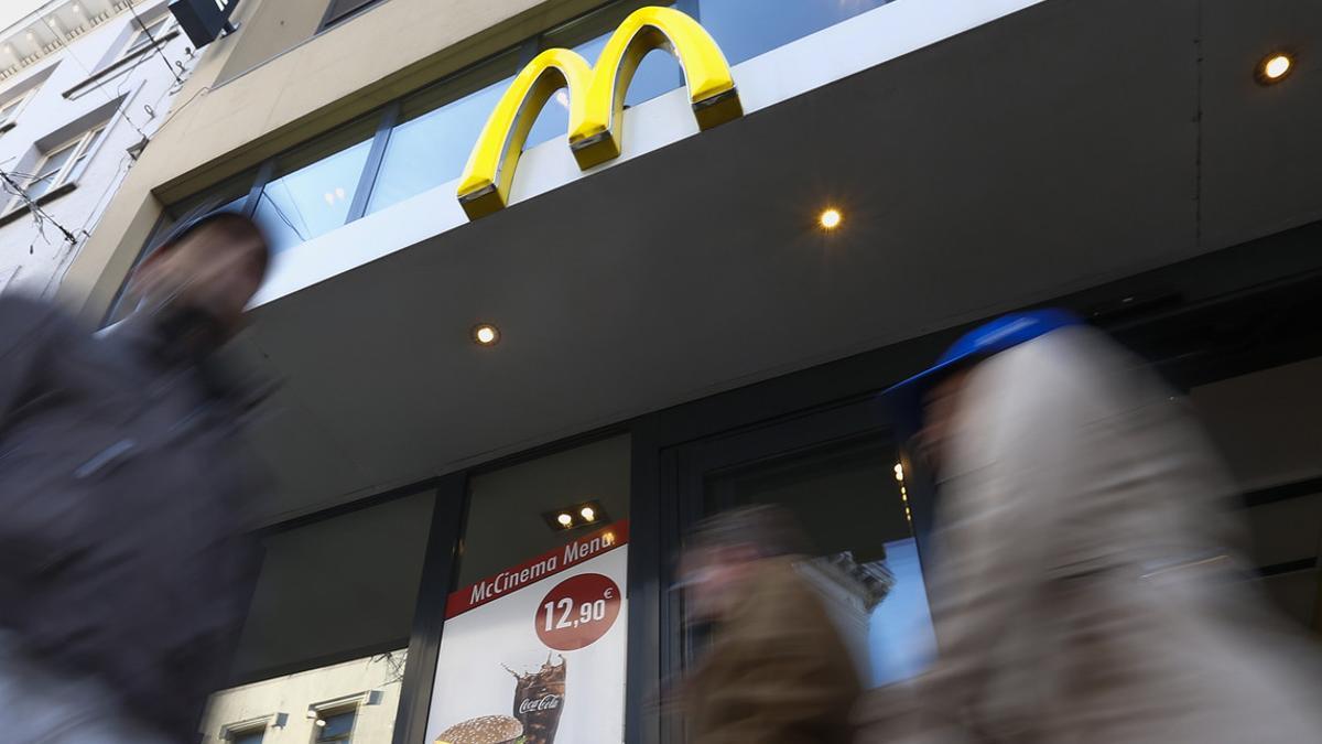 Un restaurante de McDonald's.