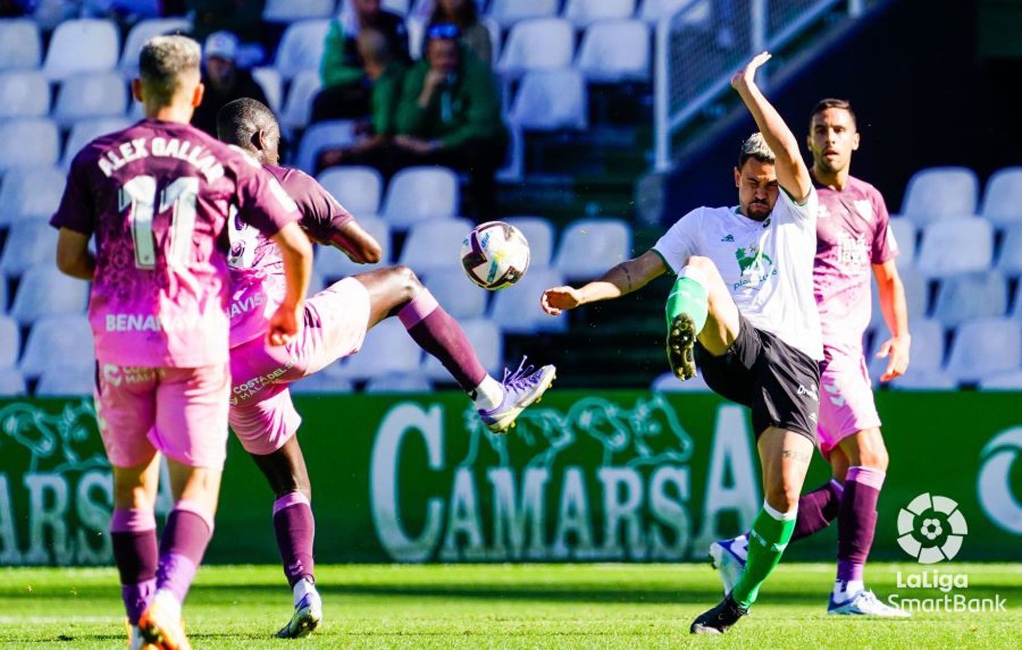 El Racing de Santander - Málaga CF, en imágenes