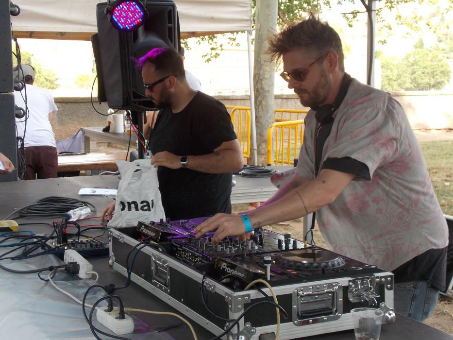 El Manrusionica uneix música i gastronomia al parc de la Seu