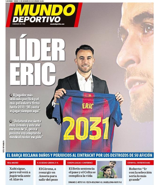 Las portadas de la prensa deportiva de hoy
