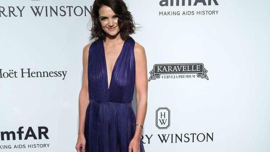 Katie Holmes deslumbra en Brasil