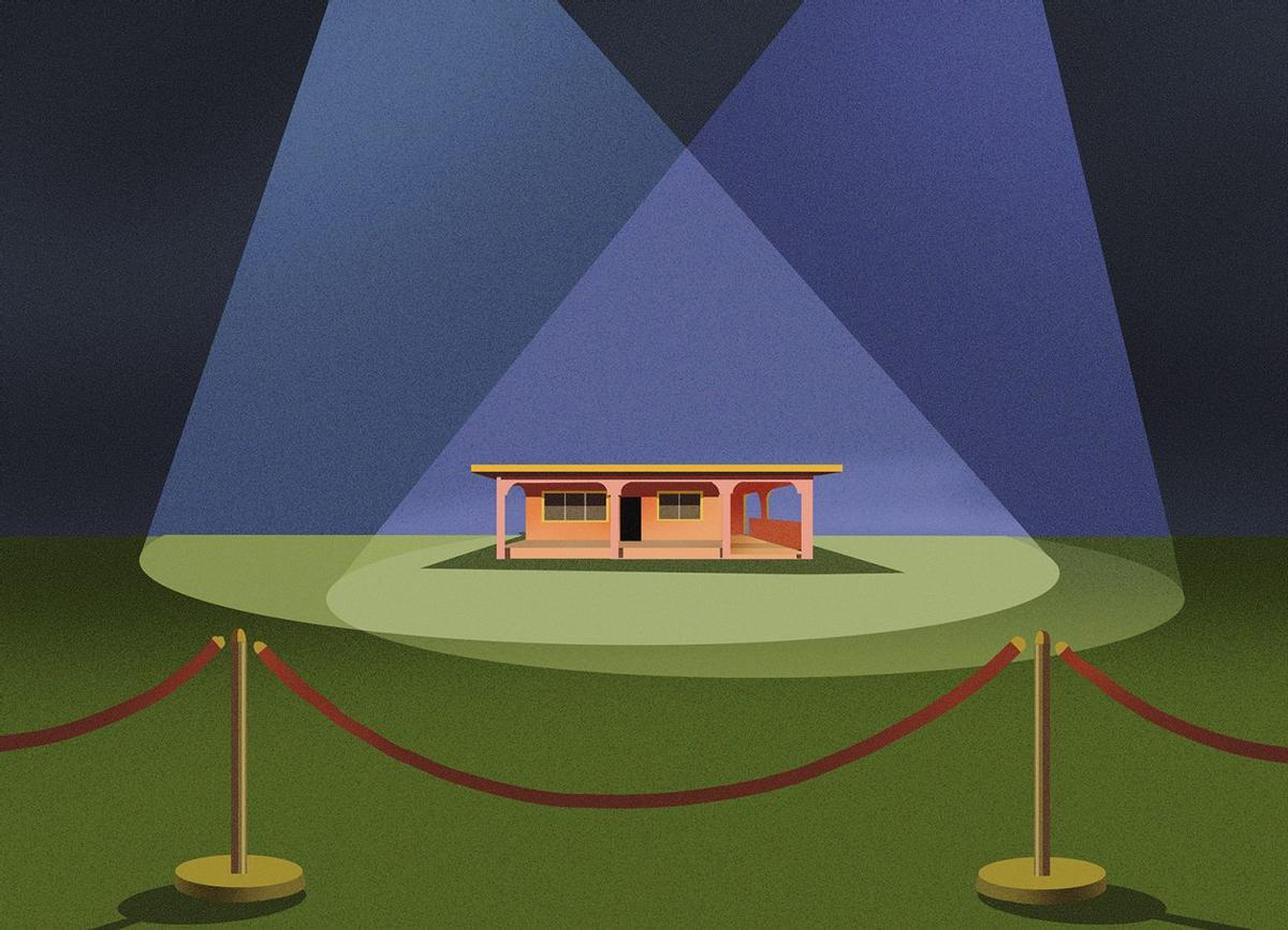 La Casita gentrificada de Bad Bunny