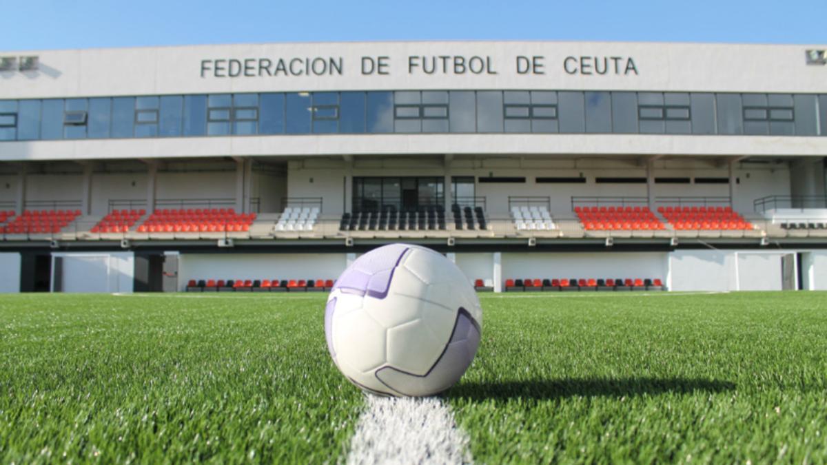 La sede de la Federación de Fútbol de Ceuta.