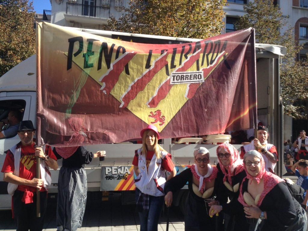 Desfile del Pregón de Interpeñas