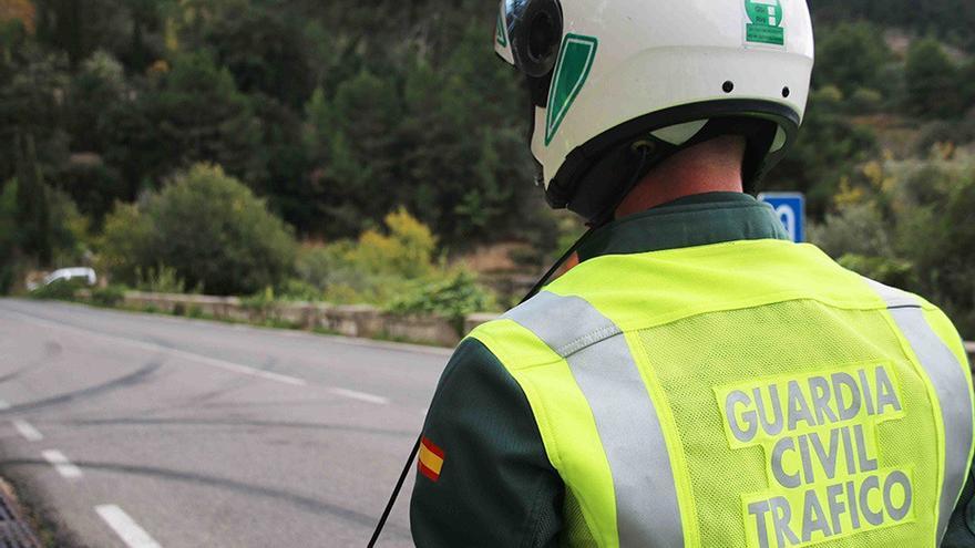 Doble accidente en Castellón: un motorista herido y un atropello a un corzo