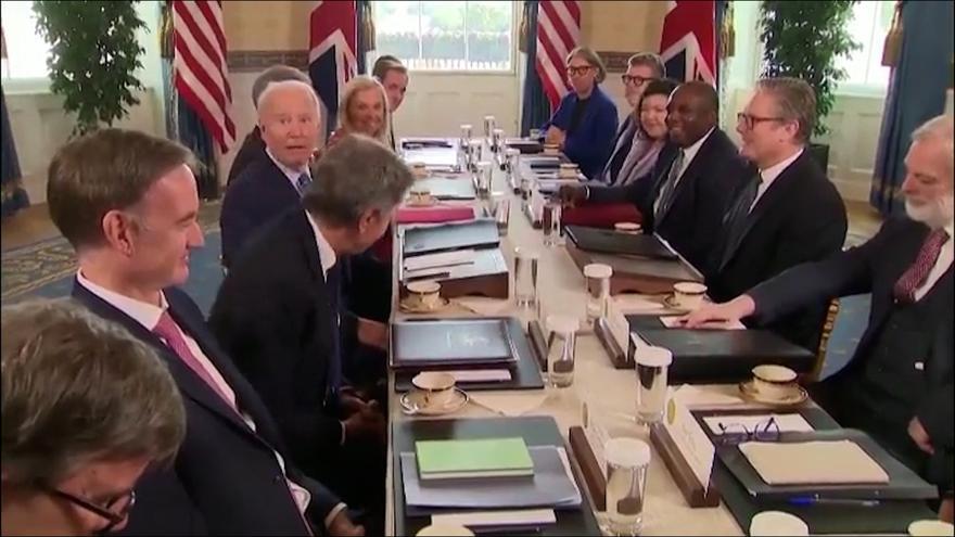 El tenso momento en el que Biden manda callar a un periodista