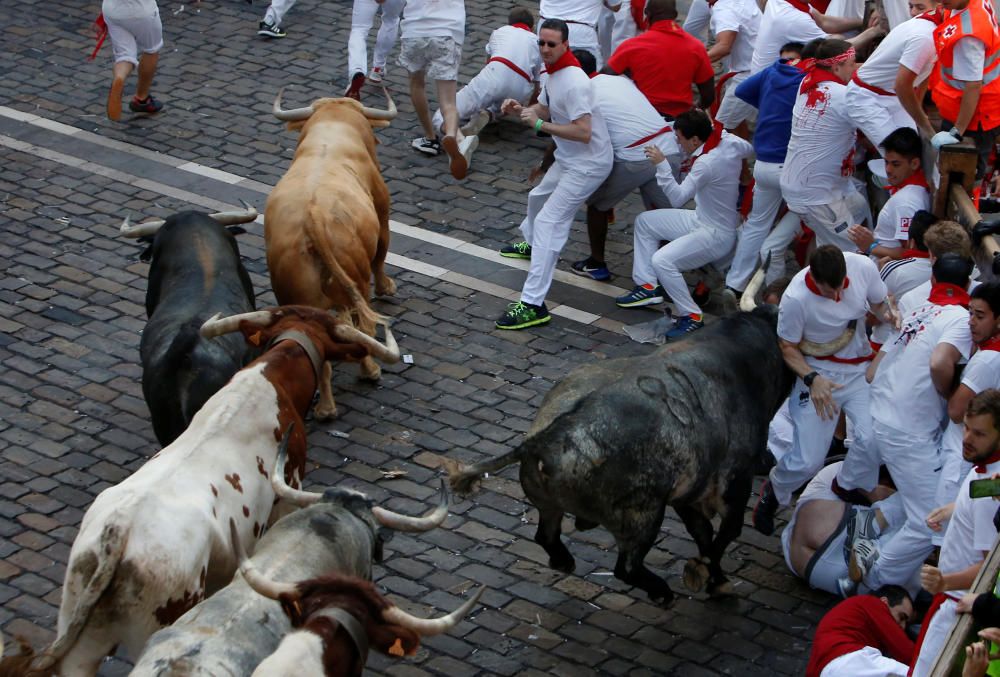 Primer encierro de Sanfermines 2017