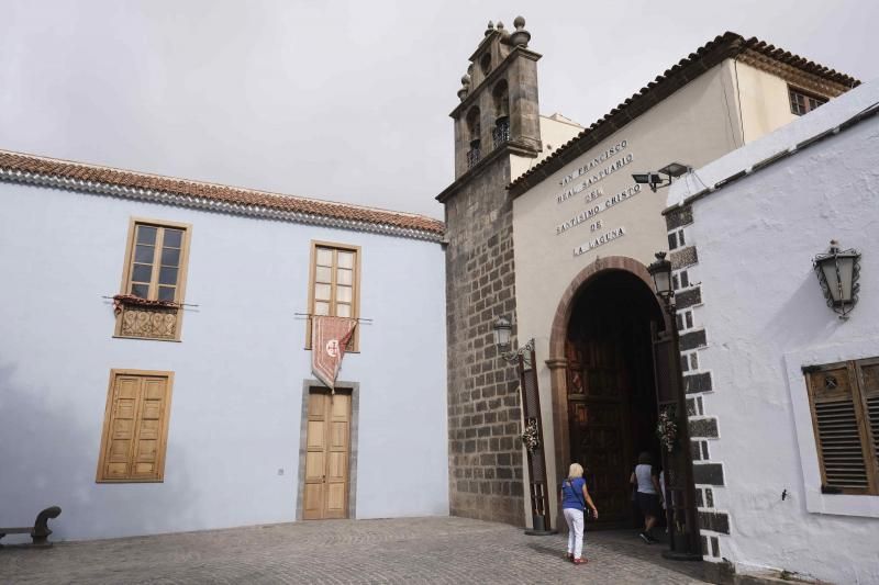 Obras en el Santuario del Cristo de La Laguna