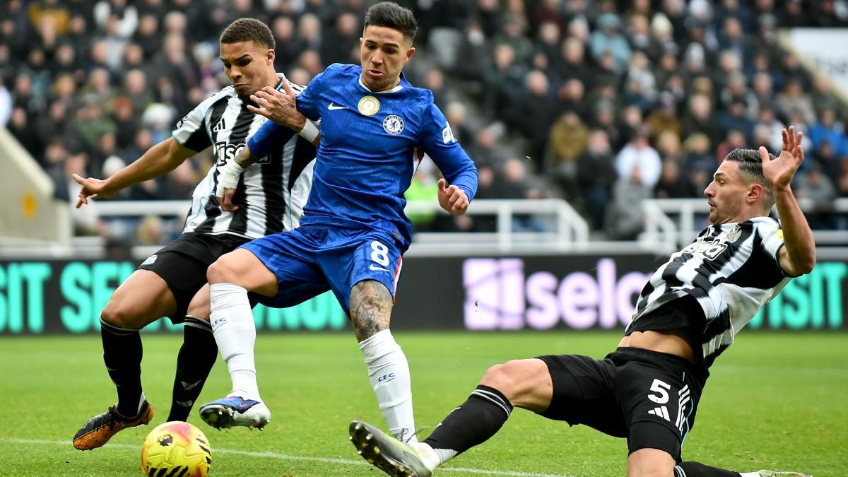 Chelsea y Newcastle empataron