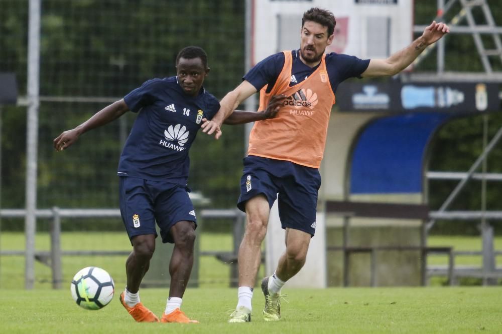 Entrenamiento del Oviedo