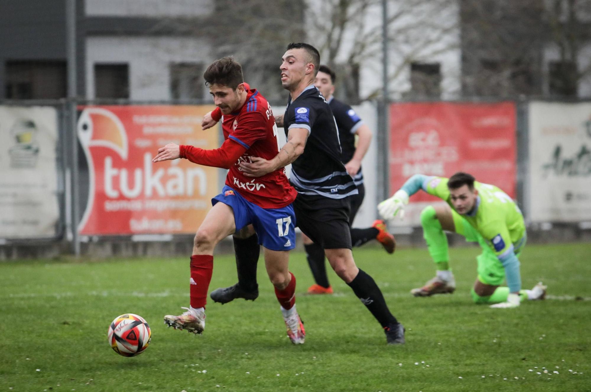 La vigésimo primera jornada del grupo asturiano de Tercera Federación, en imágenes