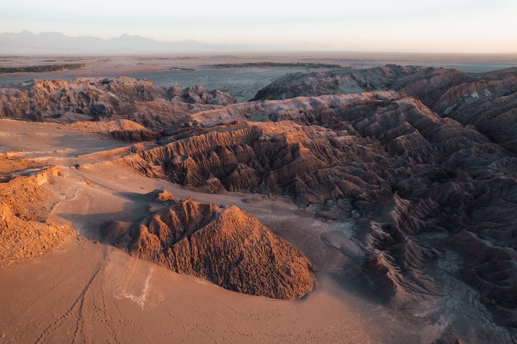 El Valle de la Luna junto a San Pedro de Atacama