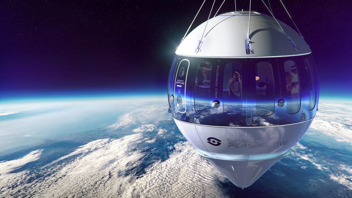 Capsula de Space Perspective, viaje al espacio