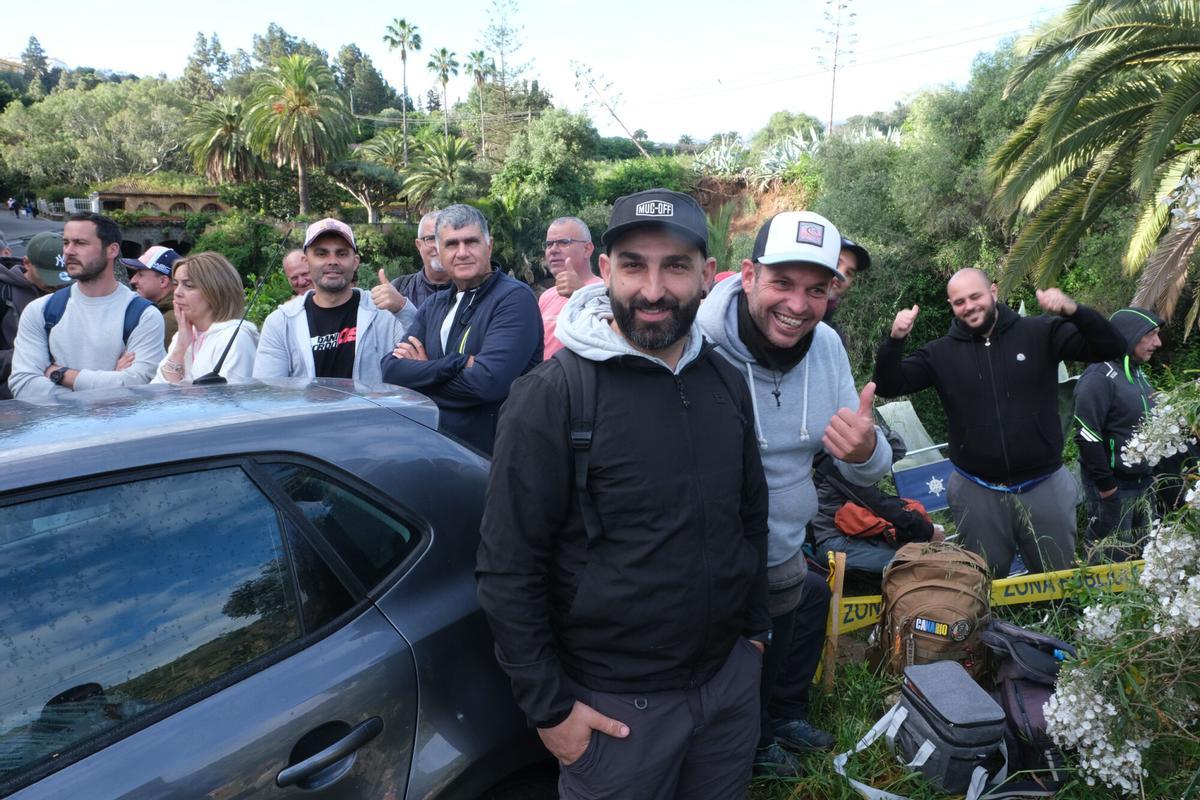Rally Islas Canarias 2026: ambiente en la shakedown de Santa Brígida