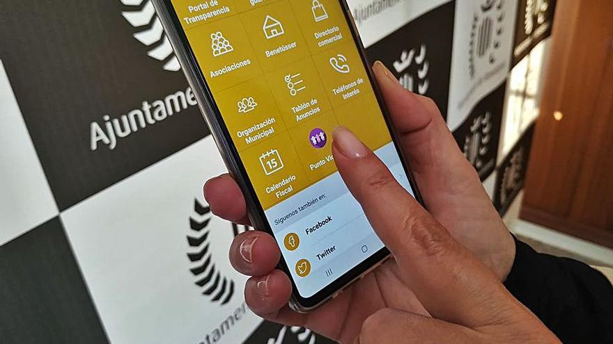 El botón se encuentra en la APP Benetússer. | A. B.