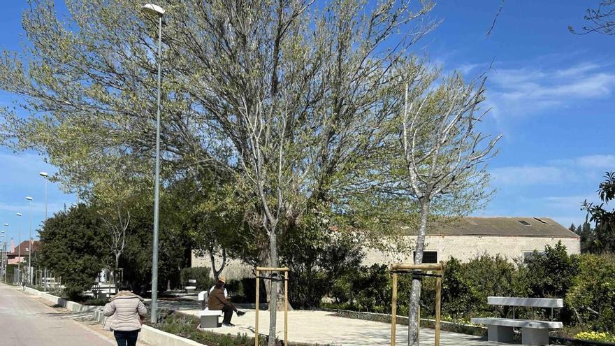 Massalfassar renueva el jardín de la estación con una inversión de 153.000 euros