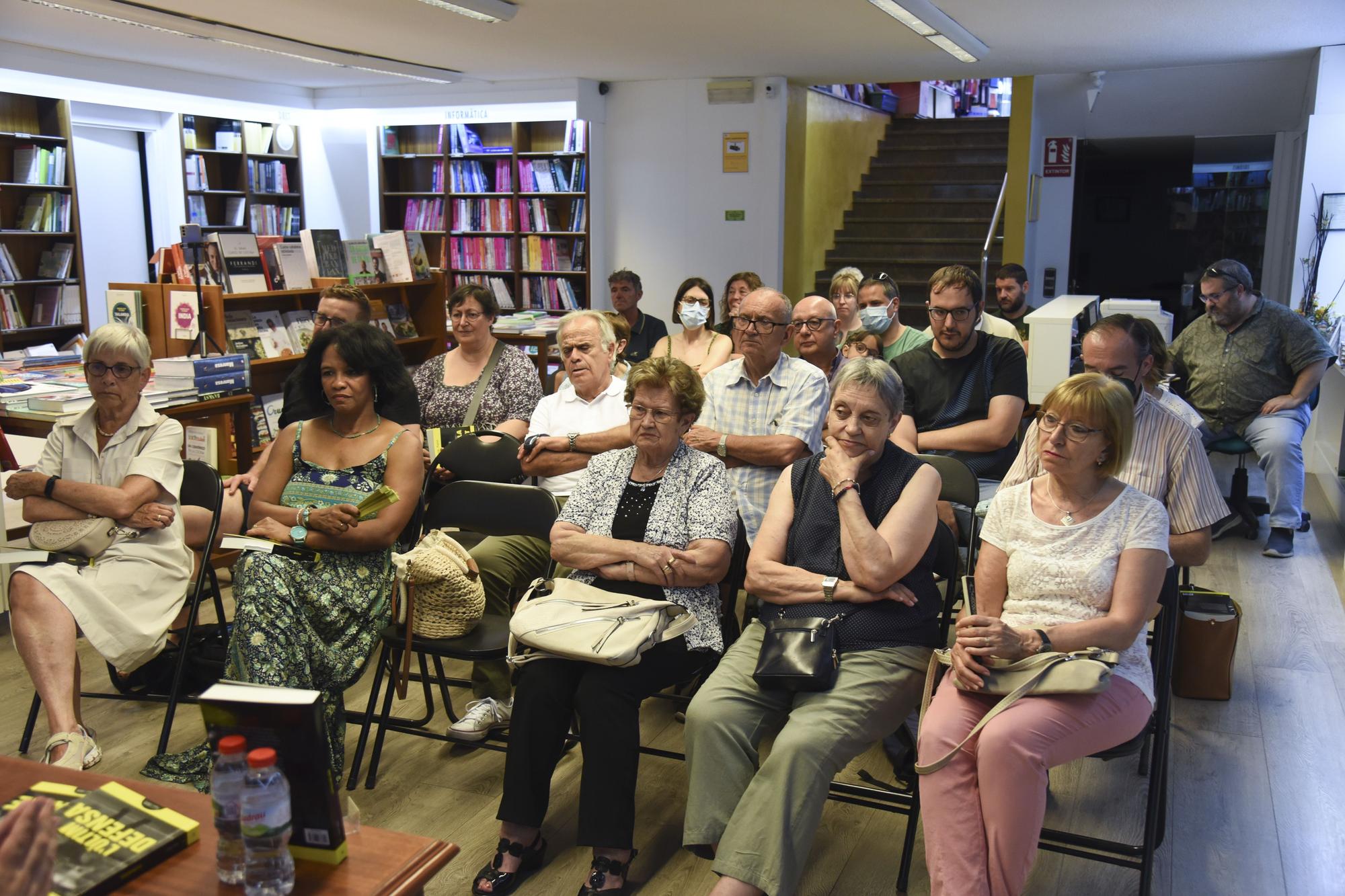 Presentació del llibre «La filla del vent» de Jordi Agut a la Parcir de Manresa