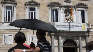 zentauroepp48356811 barcelona 27 05 2019 la pancarta en favor de los presos poli190527211529