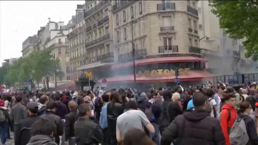 Nuevas protestas contra la reforma laboral en Francia