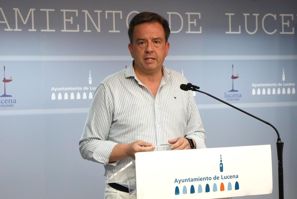 Aurelio Fernández, en su comparecencia de este miércoles.