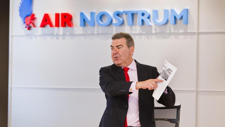 Carlos Bertomeu, presidente de Air Nostrum