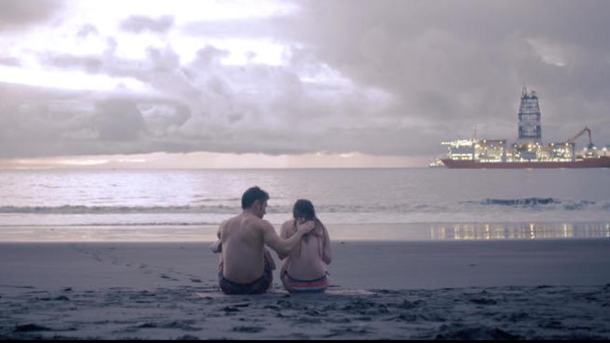 Escena de la película &#039;El anillo del Rey&#039;, rodada en la playa de Las Gaviotas.