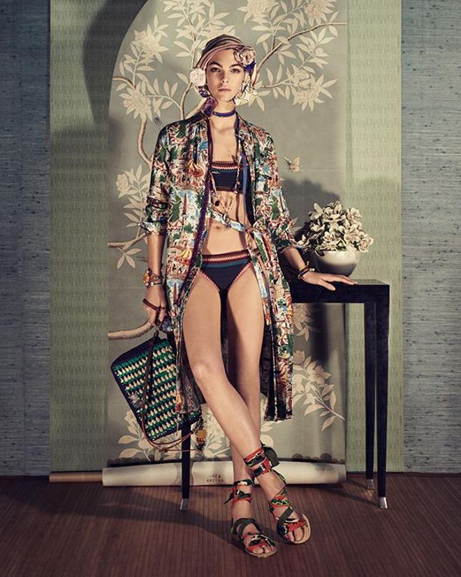 Bikini con kimono de la colección primavera-verano 2018 de Zara SS18