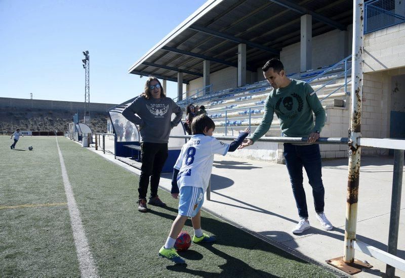 Miguel Linares visita Fuentes de Ebro