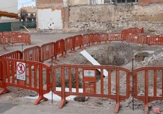 Las obras del Museo de Semana Santa de Zamora, paradas tras el hallazgo de una atarjea de Segundo Viloria