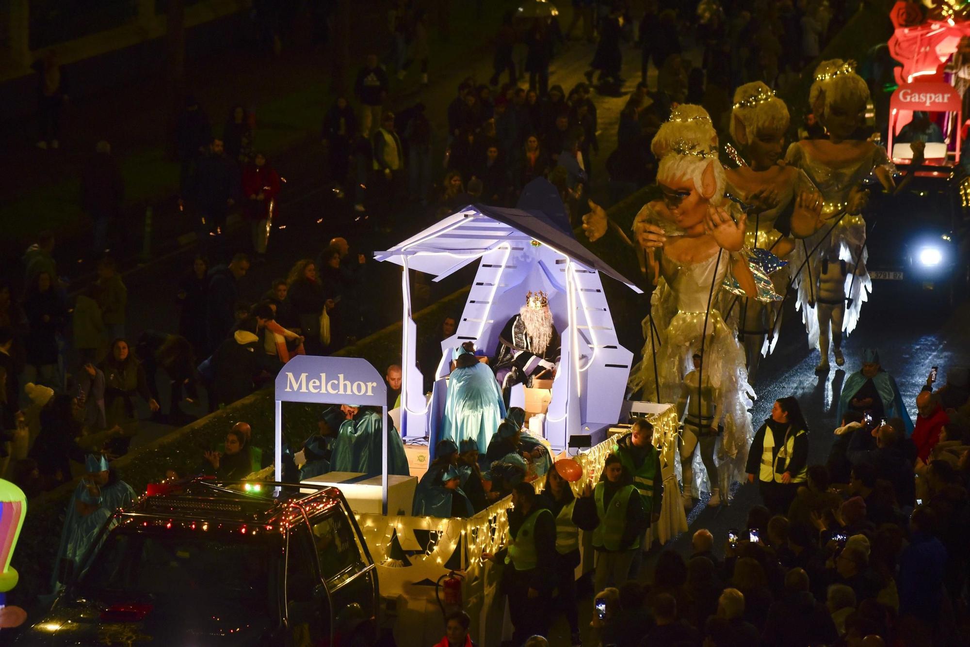 La llegada de los Reyes Magos a María Pita