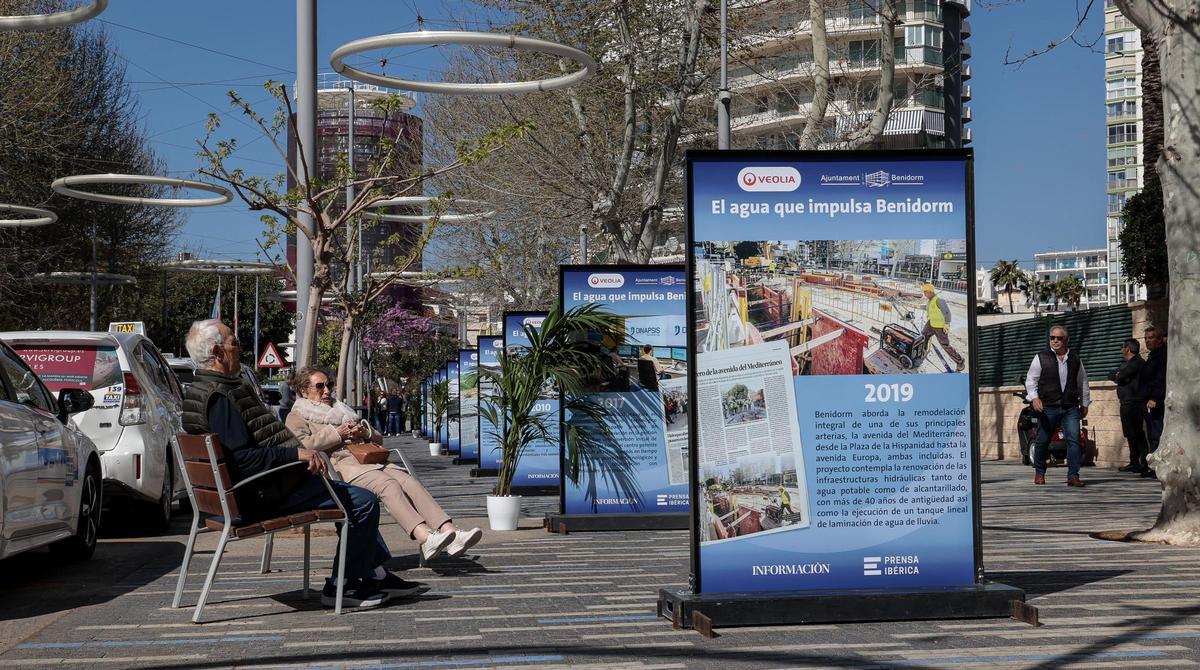 Inauguración de la exposición "El Agua que impulsa Benidorm"