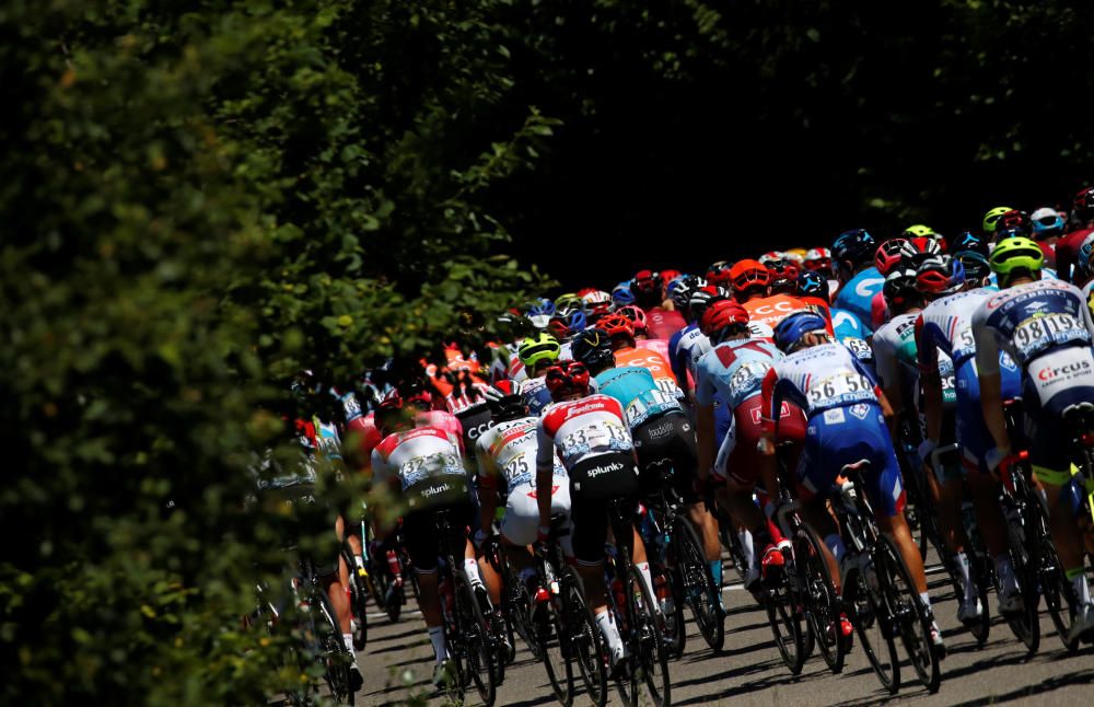 Tour de Francia: La quinta etapa, en imágenes.