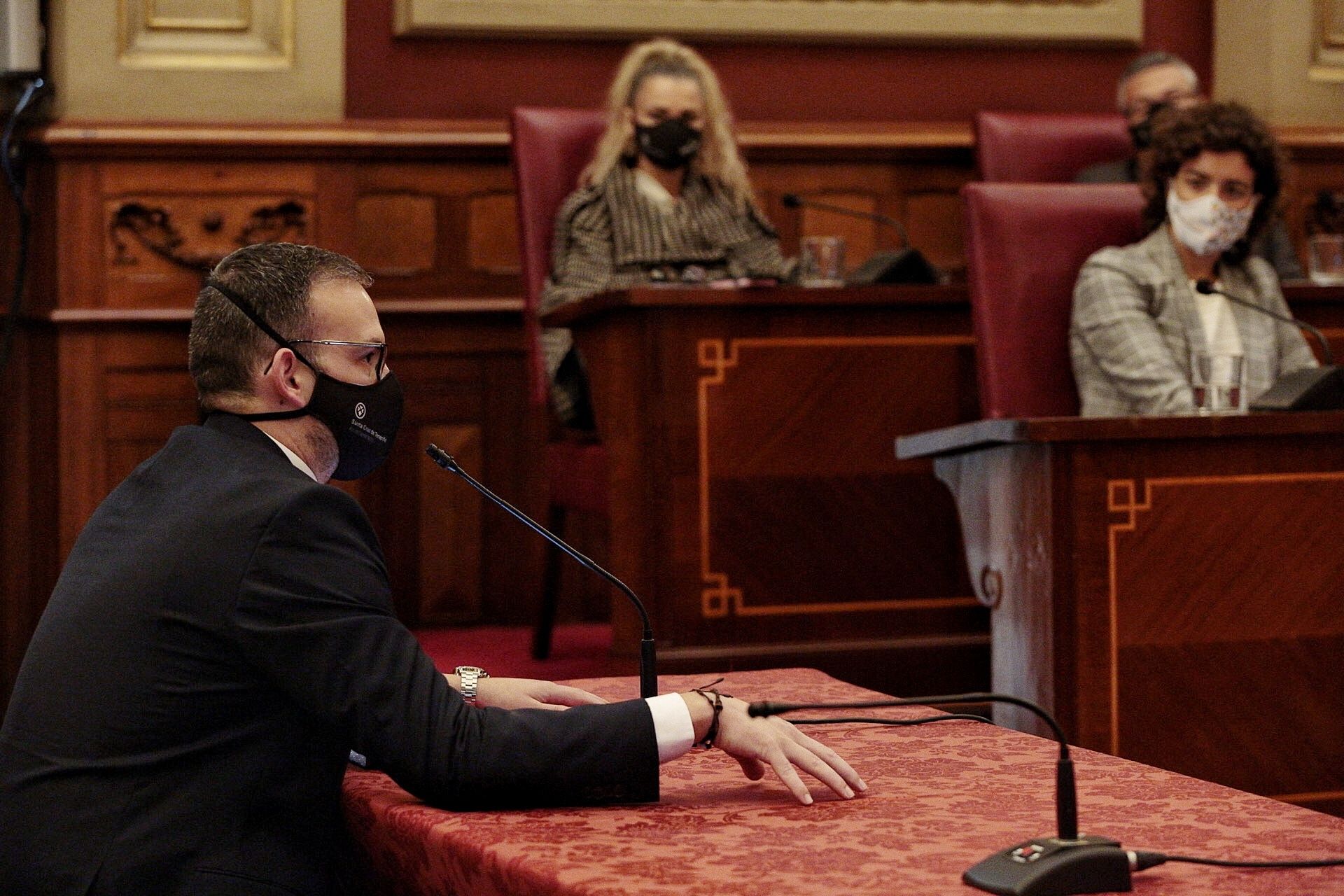 Pleno de presupuestos del Ayuntamiento de Santa Cruz