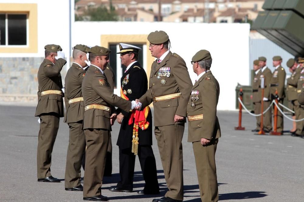 Acto por la festividad de Santa Bárbara en el Cuartel de Artillería Antiaérea de Cartagena