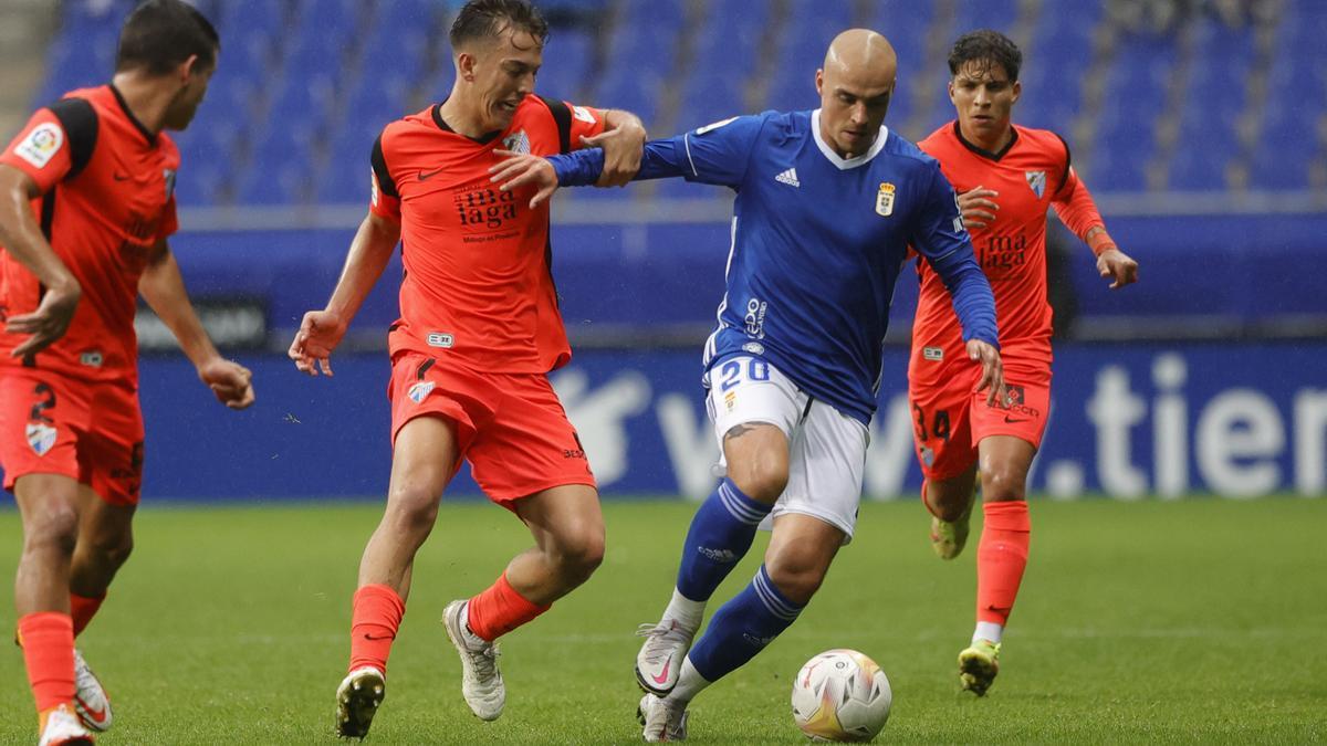 El partido del Oviedo, en imágenes